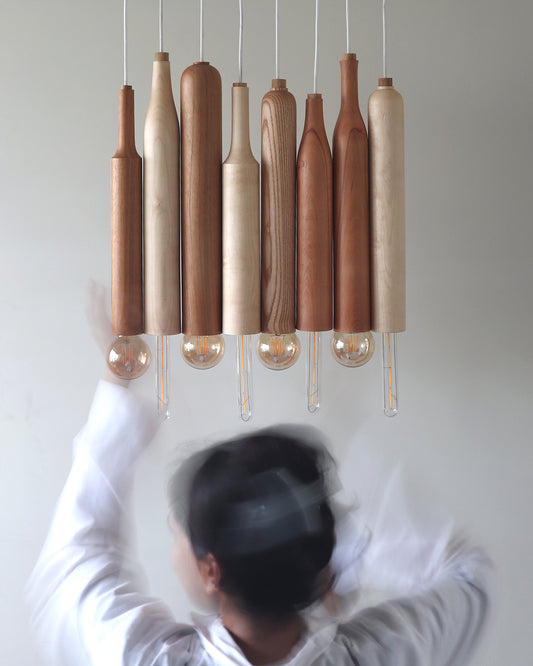 Sinuous Lamp (set of 8)